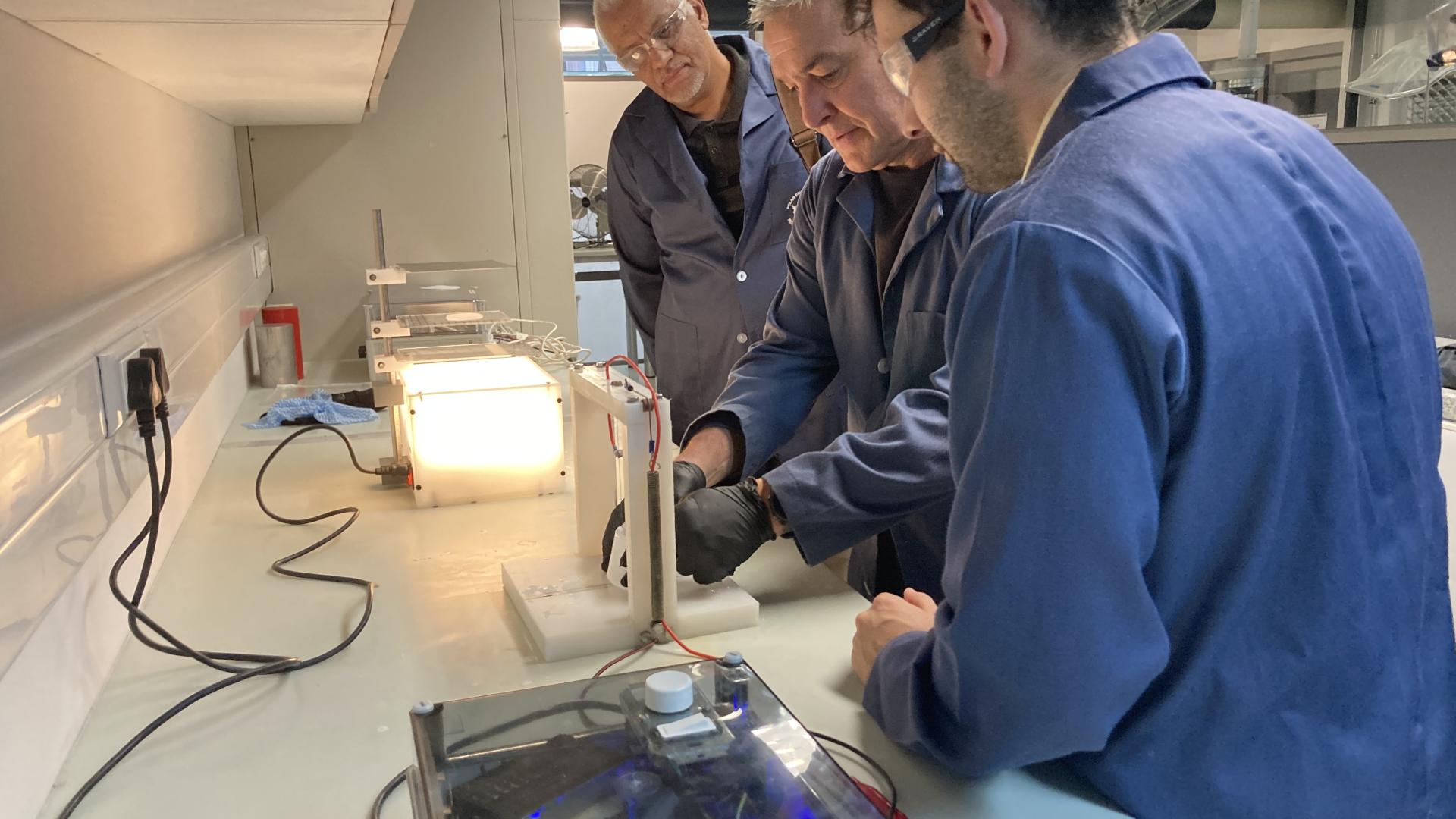 James lab demonstration