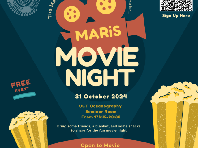 MARiS ECR Movie Night Marine and Antarctic Research for Innovation and Sustainability